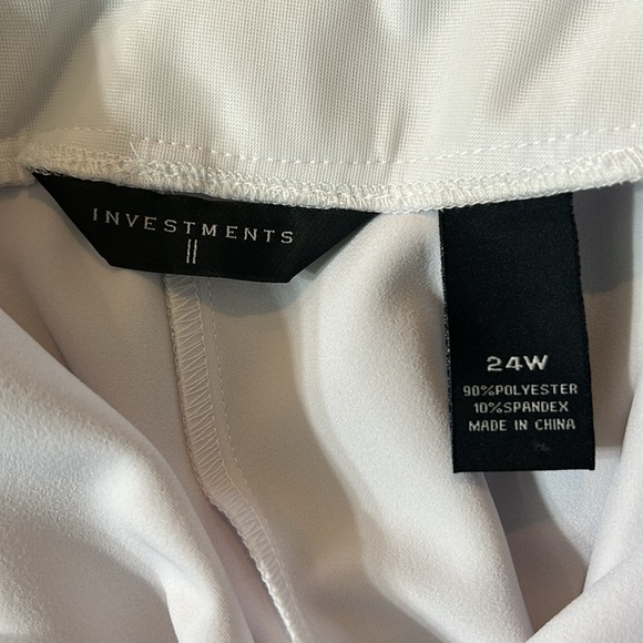 Investment white cropped pants with secret support - Picture 4 of 5